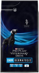 Сухой корм для собак Pro Plan Veterinary Diets DRM Dermatosis при дерматозах и выпадении шерсти 3 кг