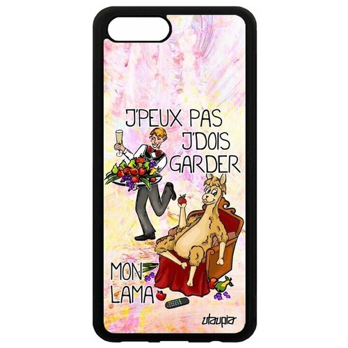 фото Чехол на смартфон honor v10 / view 10, "не могу - у меня лама!" повод прикол utaupia