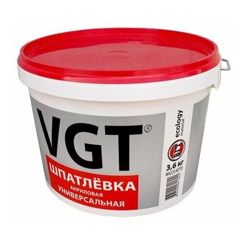 Шпатлевка VGT акриловая универсальная 1 кг