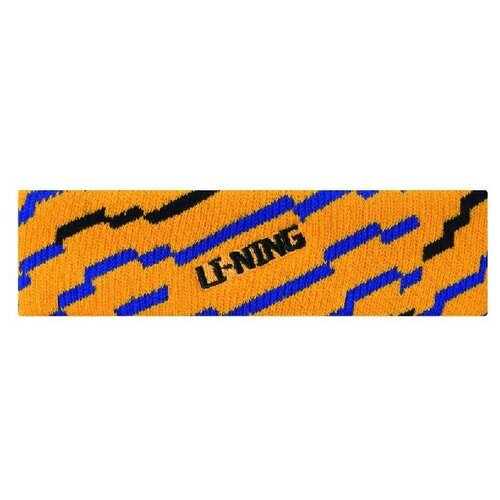 фото Повязка li-ning headband orange aqap056-1