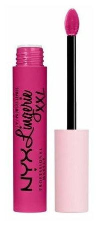 NYX professional makeup Жидкая помада для губ Lip Lingerie XXL, оттенок 19 pink hit