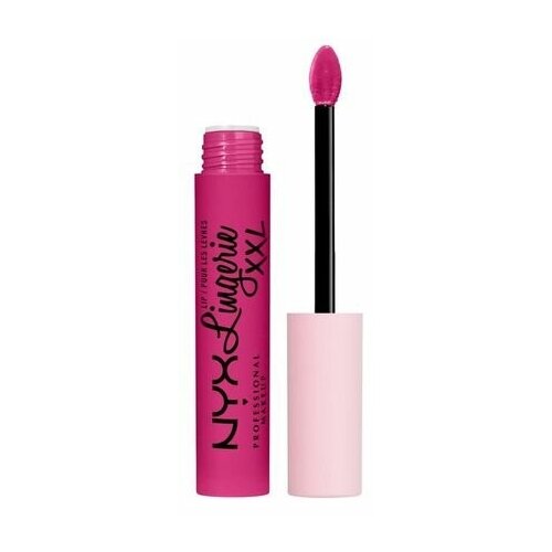 NYX professional makeup Жидкая помада для губ Lip Lingerie XXL, оттенок 19 pink hit