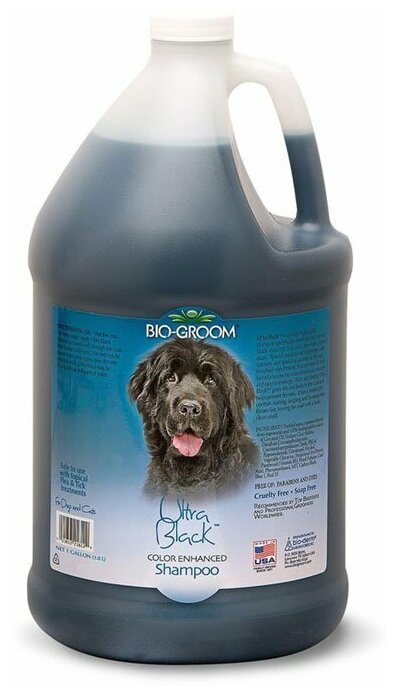 Bio-Groom Шампунь для темной шерсти (концентрат 1:4) Bio-Groom Ultra Black, 3.8л