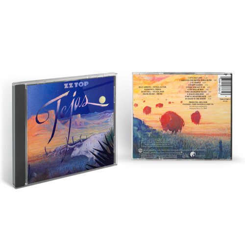 zz top greatest hits 1cd 2006 jewel аудио диск ZZ Top - Tejas (1CD) 1988 Jewel Аудио диск