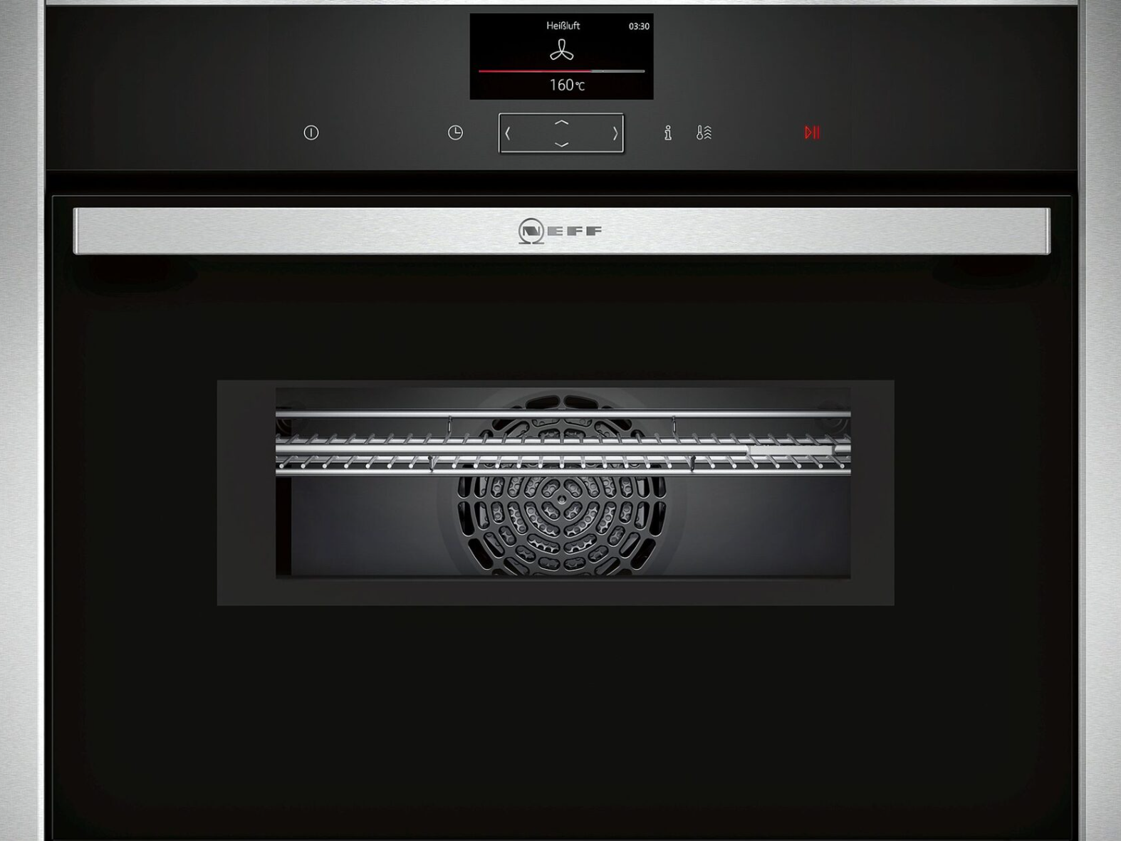 фото Neff Духовой шкаф встраиваемый компактный с СВЧ C17MS32H0