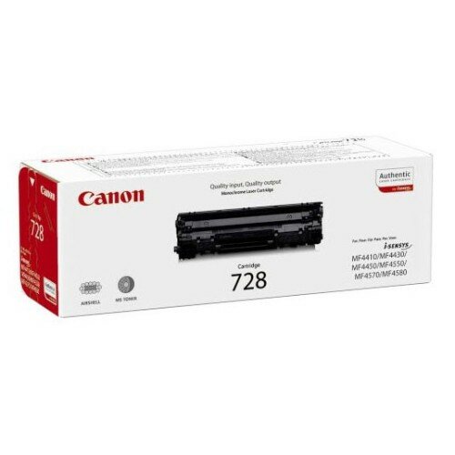 Картридж лазерный Canon 728 3500B002/3500B010 черный (2100стр.) для Canon MF4410/4430/4450/4550/4570/4580