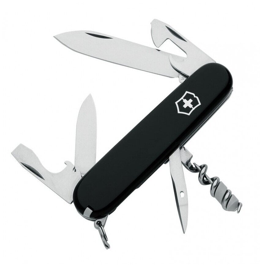 Нож многофункциональный VICTORINOX Spartan черный