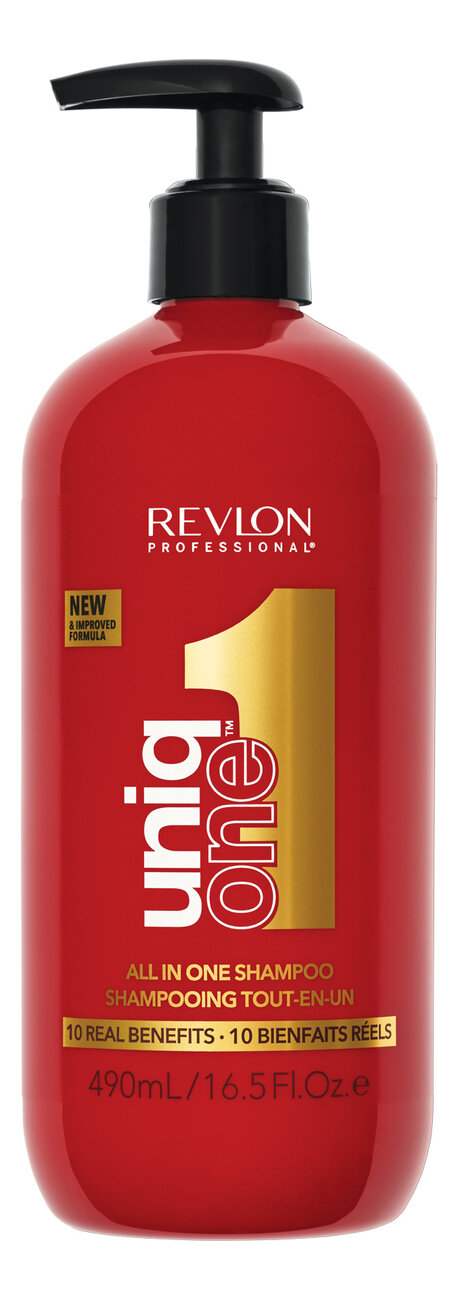 Revlon Professional Uniq one All In One Shampoo, Многофункциональный шампунь для волос, 490 мл