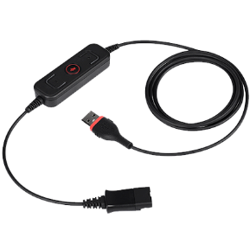 Шнур-переходник Voicexpert VXH-A9P (QD-Plantronics/USB-A) шнур переходник plantronics cable assy 2 5mm qd spare 65287 01