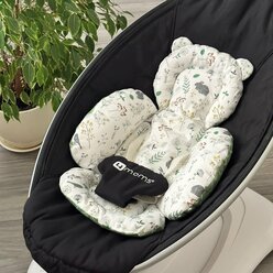 Вкладыш для шезлонга и электронных качелей Мамару 4moms mamaroo, зверьки