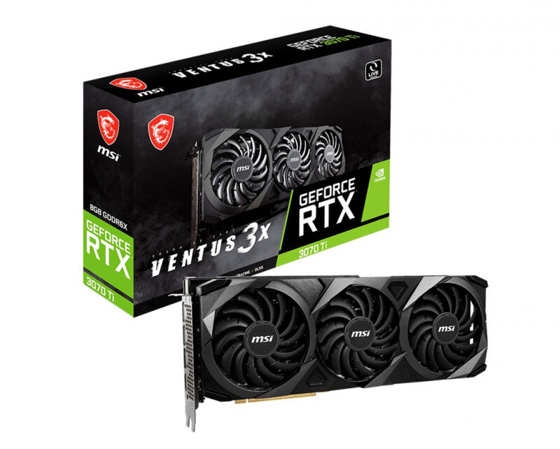 Видеокарта MSI GeForce RTX 3070 Ti VENTUS 3X OC