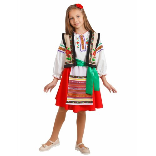 Карнавальный костюм детский Молдаванка девочка