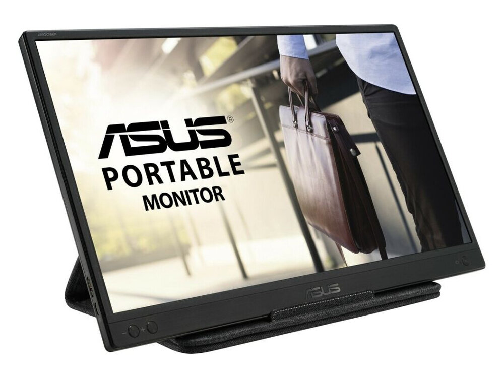 Монитор 15,6" ASUS MB166B 1920x1080, 16:9, 25ms, 1000:1, 60Hz, 250 cd/㎡, 178°/178°, USB