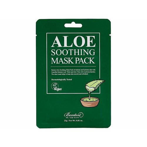 Успокаивающая маска для лица с алоэ Benton ALOE SOOTHING MASK PACK 658₽