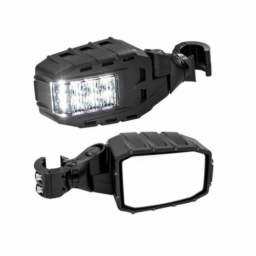 Зеркала заднего вида со встроенными фарами и поворотниками KemiMoto RIGIO Reflect 64011 29300₽