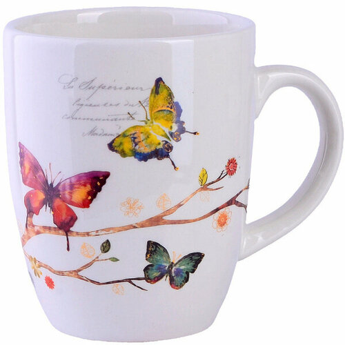 Кружка 310мл «Бабочки в саду» LR