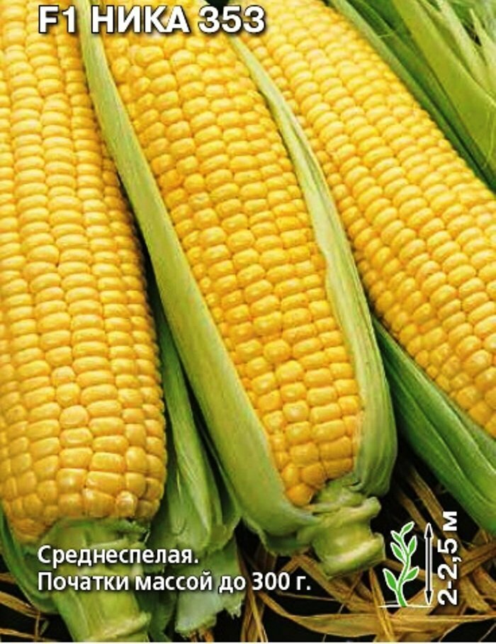 Семена Кукуруза сахарная Ника 353