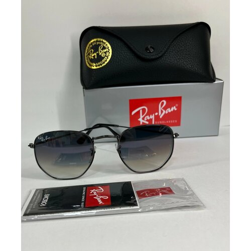 солнцезащитные очки ray ban rb 3548 n 004 71 rb 3548 n 004 71 51 21 черный Солнцезащитные очки Ray-Ban RB 3548-N 002/32 51 21 RB 3548-N 002/32 51 21, серый, зеленый