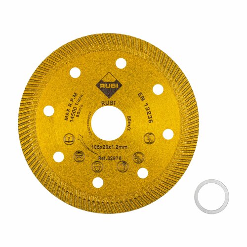 Диск алмазный для плиткореза RUBI 105мм 1280₽
