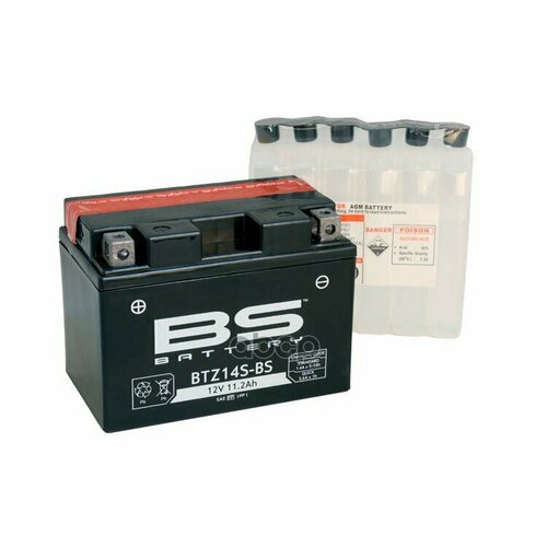 Btz14s-Bs Аккумулятор Bs Agm 12в 112 Ач 230 A 150x88x110 Прямая - Ytz14s BS Battery арт 300698 13600₽