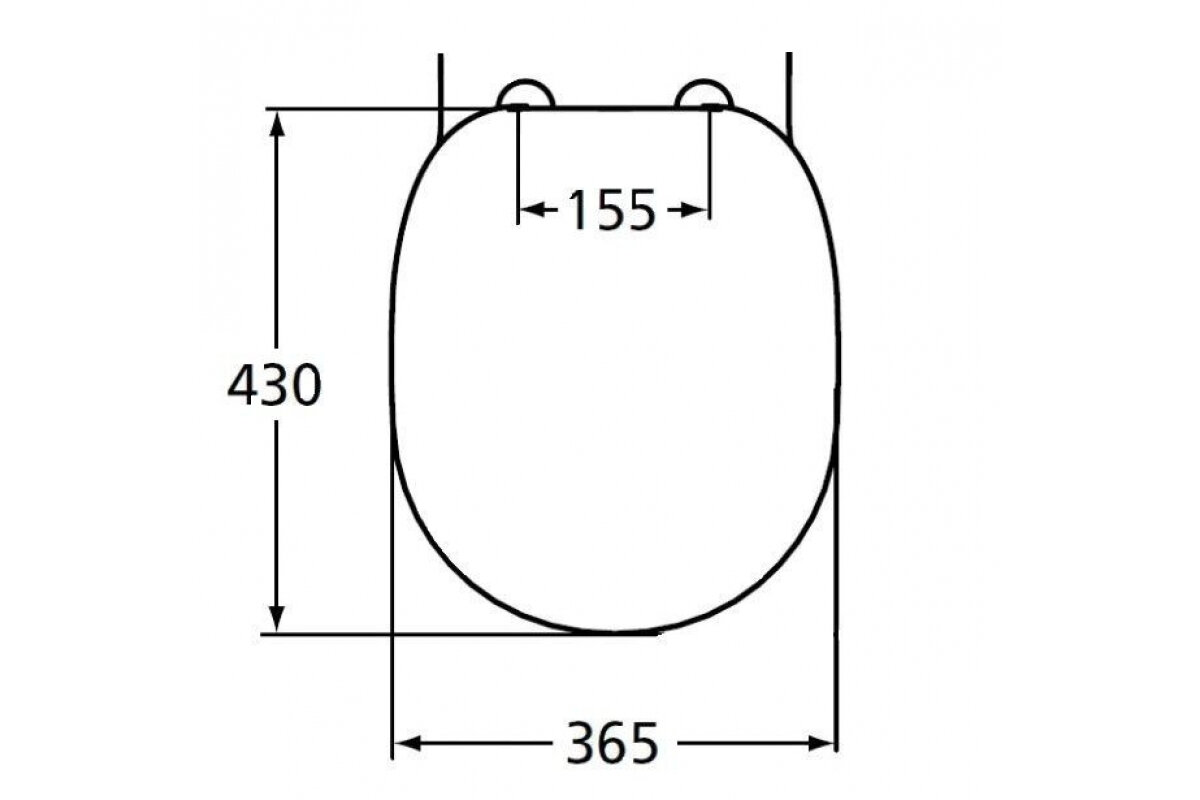Тонкое крышка-сиденье с микролифтом Ideal Standard Connect E772401 — фото 1