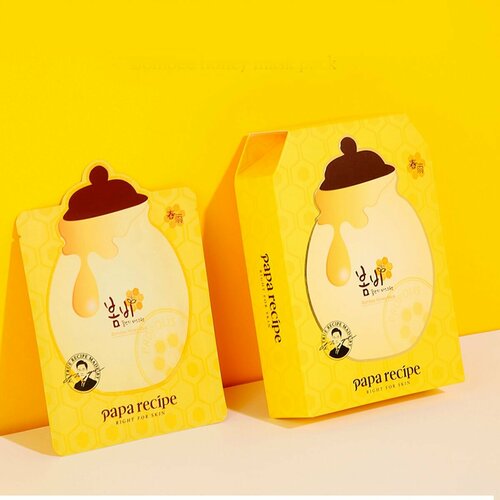 Питательная тканевая маска для лица с мёдом Papa Recipe 1301₽