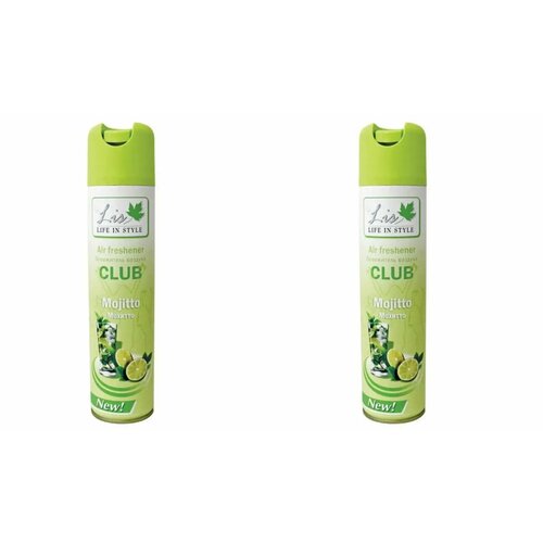 Lis Club Освежитель воздуха Мохито,300 мл,2 шт