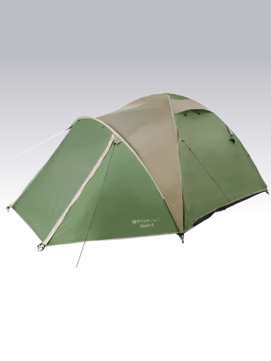 Палатка Canio 4 BTrace (Зеленый/Бежевый)