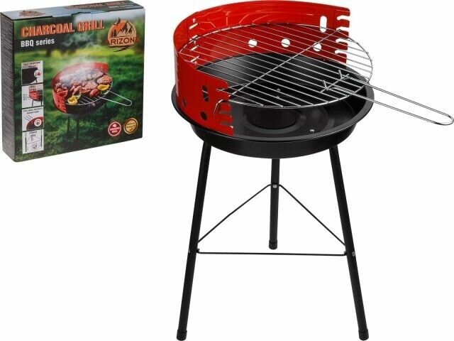 Гриль угольный разборный ARIZONE BBQ 35x35x56 см (47-353556)