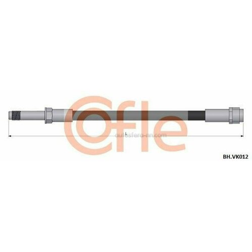 COFLE 92BHVK012 Шланг тормозной задн VW T5/T6/Multivan 03-