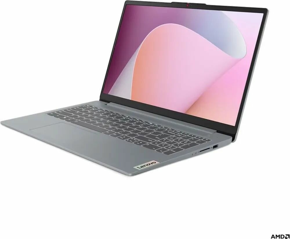 15.6"Ноутбук Lenovo IdeaPad Slim 3 15IRH8 (Intel Core i7-13620H 2.4Ghz 10 ядер/15.6"/1920х1080/RAM 16Gb LPDDR5/SSD 1024Gb NVMe/Intel UHD Graphics for 13Gen/Windows 11 Pro&Office Pro+ 2021) Серый, Русская раскладка