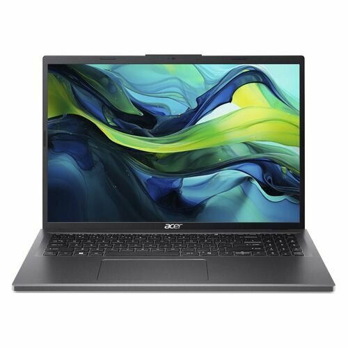 Ноутбук Acer Aspire 16 A16-51GM-57T5 NX. KXUCD.001, 16, IPS, Intel Core 5 120U 0.9ГГц, 10-ядерный, 8ГБ DDR5, 512ГБ SSD, NVIDIA GeForce RTX 2050 - 4 ГБ, без операционной системы, металлический