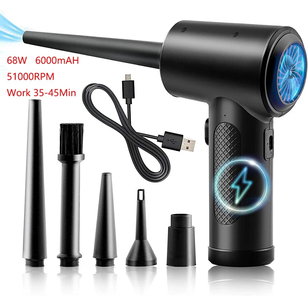 DY&LM Wireless Air Duster, 68W