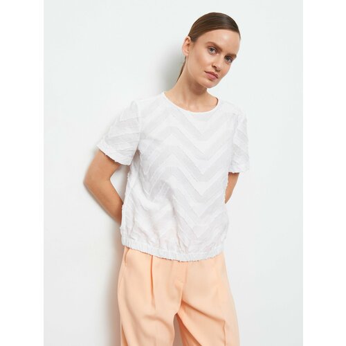 фото Блуза gerry weber, размер 38, белый