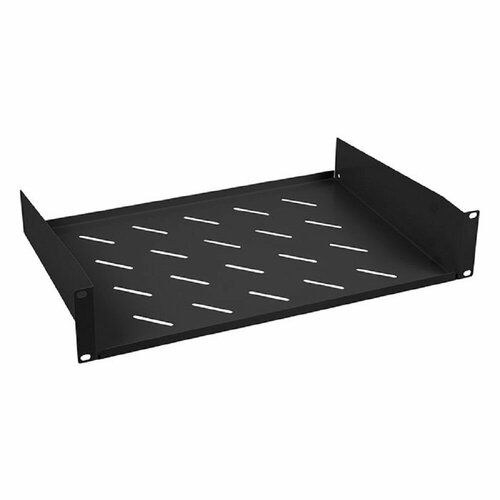 Cabeus аксессуары к монтажным шкафам SH-J017-2U-315-BK полка 19 перфорированная консольная 2U глубина 315 ММ цвет черный 2672₽