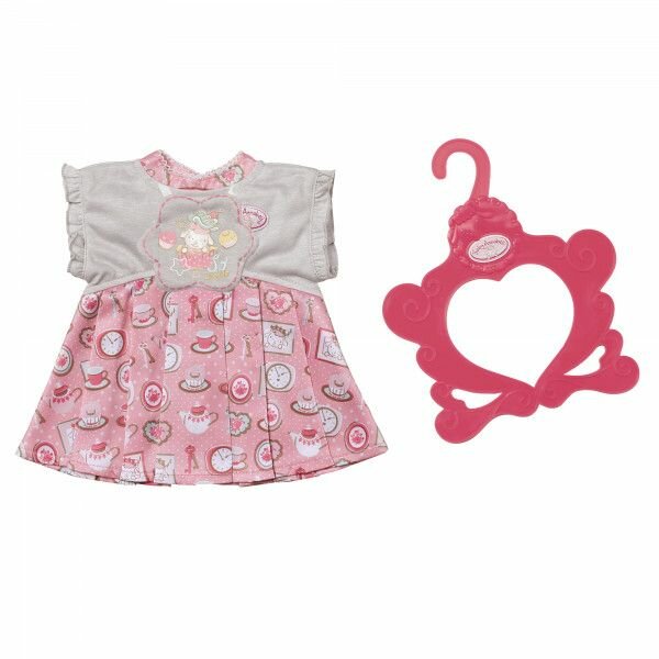 Zapf Creation Baby Annabell 700-839 Бэби Аннабель Платье, светло-розовое.