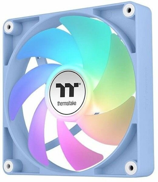 Вентилятор Thermaltake CT120 Sync Hydrangea ARGB голубой 4-pin 30.5dB Ret (CL-F202-PL12BU-A)