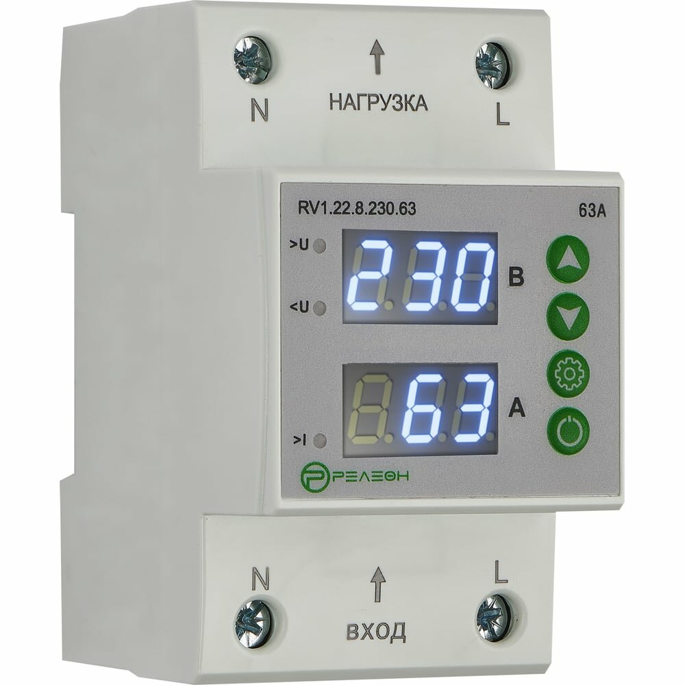 Реле контроля напряжения и тока релеон RV122823063