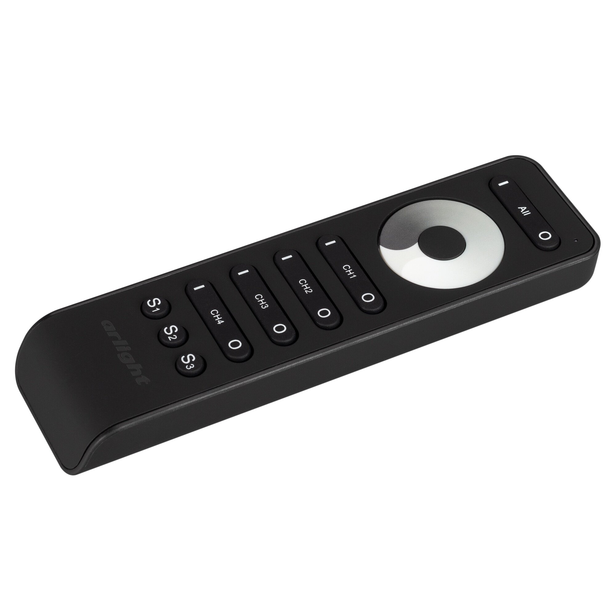 032941 Пульт SMART-R33-DIM Black (4 канала, 2.4G) (Arlight, IP20 Пластик, 5 лет)