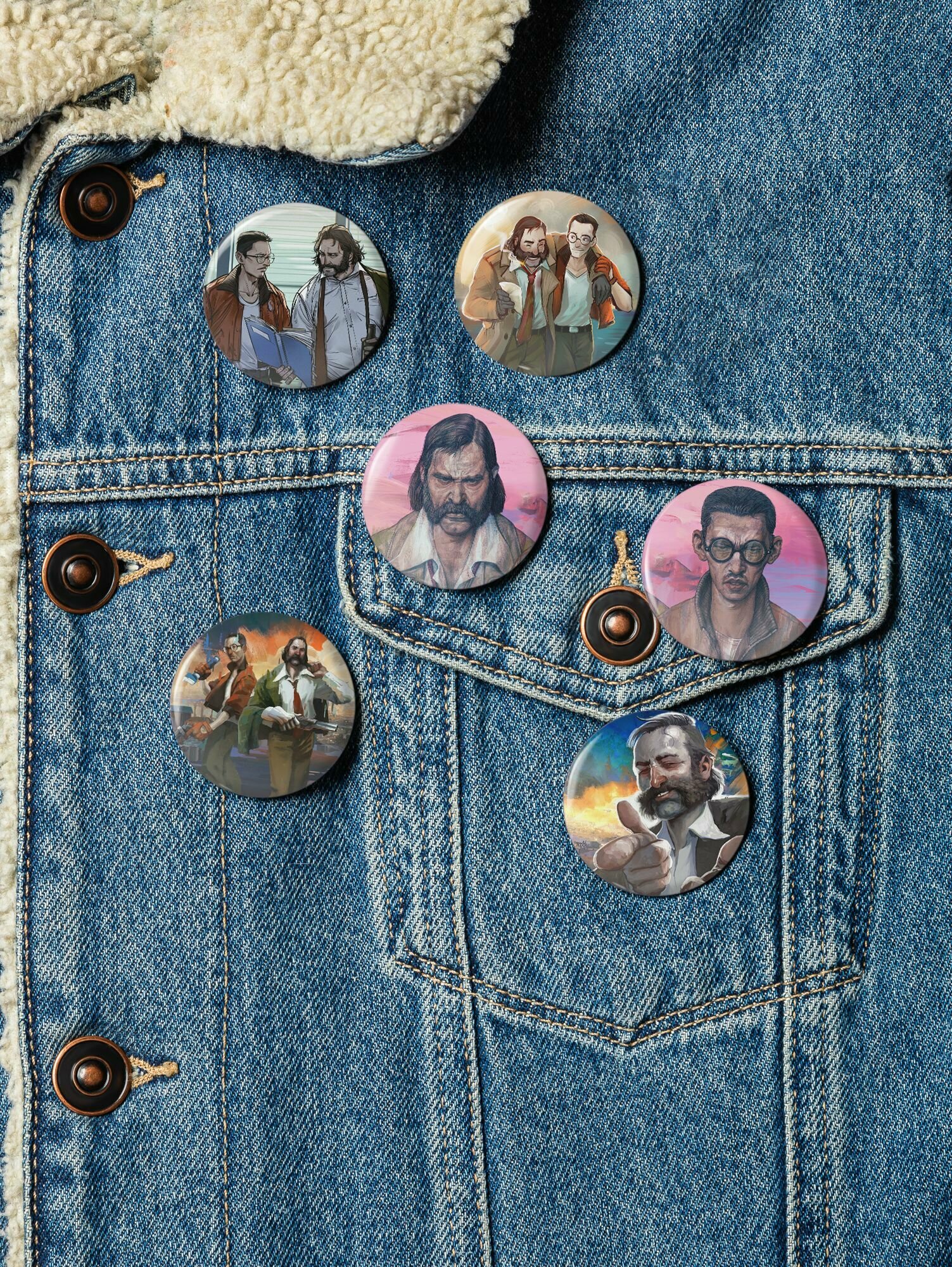 Набор значков Дочке понравилось — фото 1