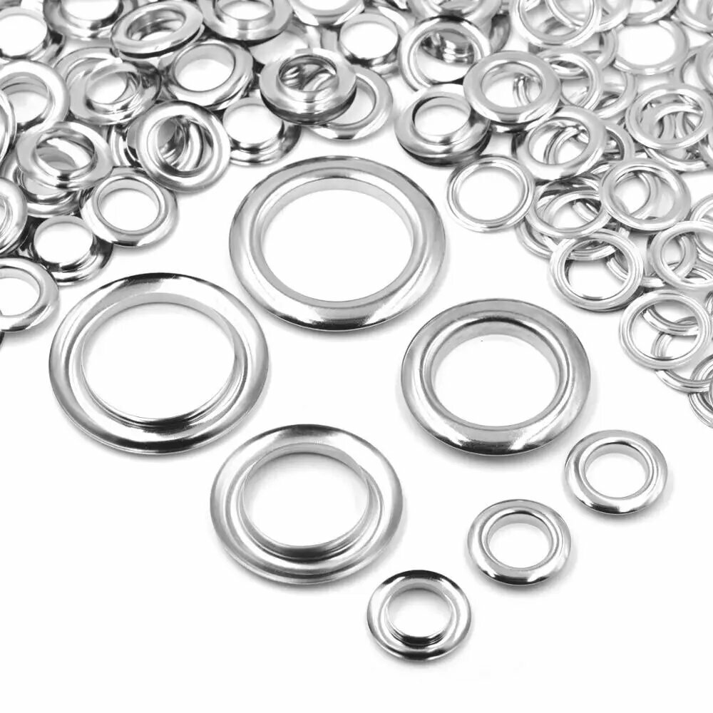 Латунные люверсы KALASO 40 мм 50 мм серебристого цвета Diameter 50mm 1set