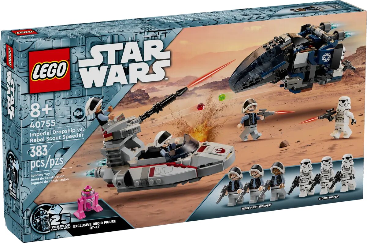 Конструктор LEGO Star Wars 40755, 383 детали, Имперский десантный корабль, против повстанцев