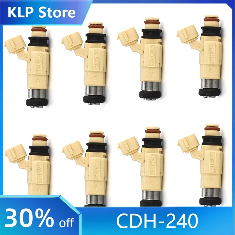 Топливная форсунка для Chrysler Sebring Dodge Stratus Mitsubishi Eclipse Galant Lancer 2.0L 2.4L CDH240 CDH-240 MR 507252 842-12299, 8 PCS
