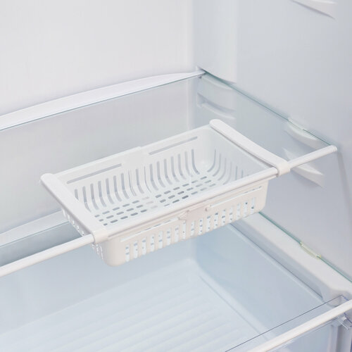 Контейнер для холодильника VETTA 205-28х165х75h см раздвижной полипропилен белый 190₽