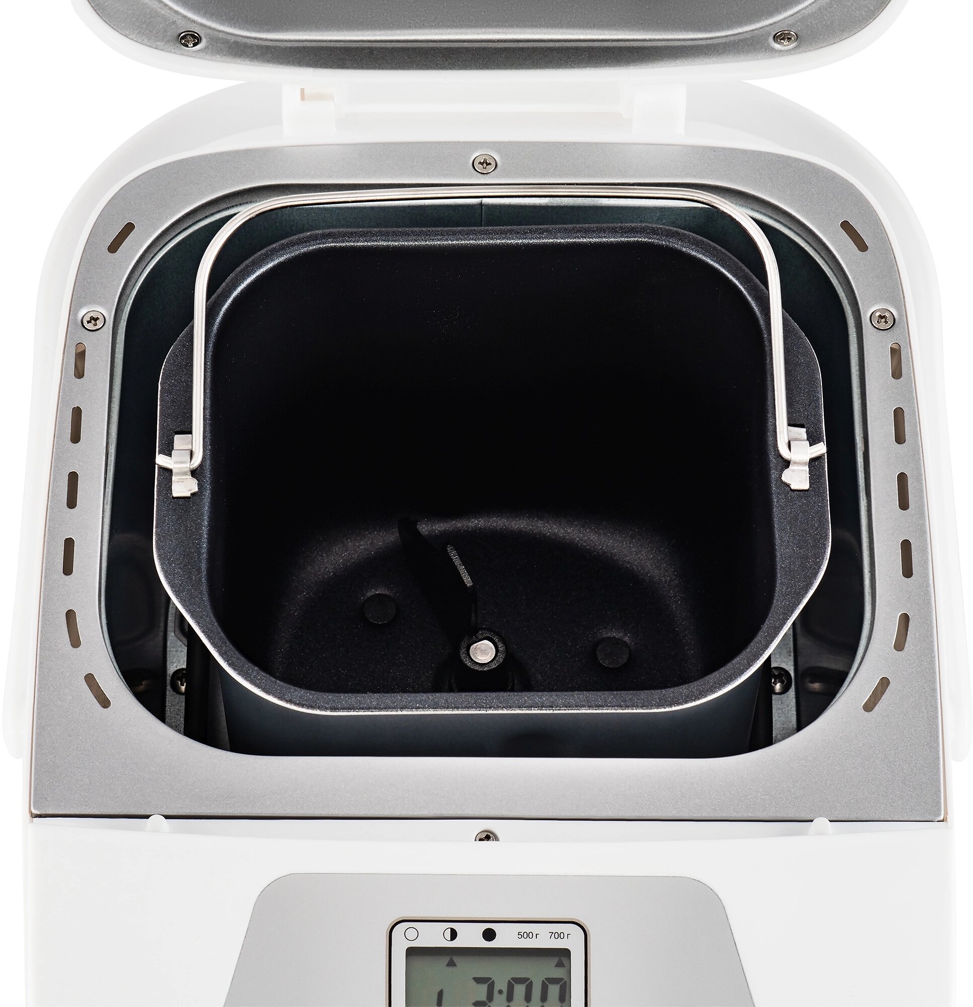 Хлебопечки Xiaomi Хлебопечь Hyundai HYBM-1088 500Вт белый, антипригарное покрытие формы, окно контроля процесса