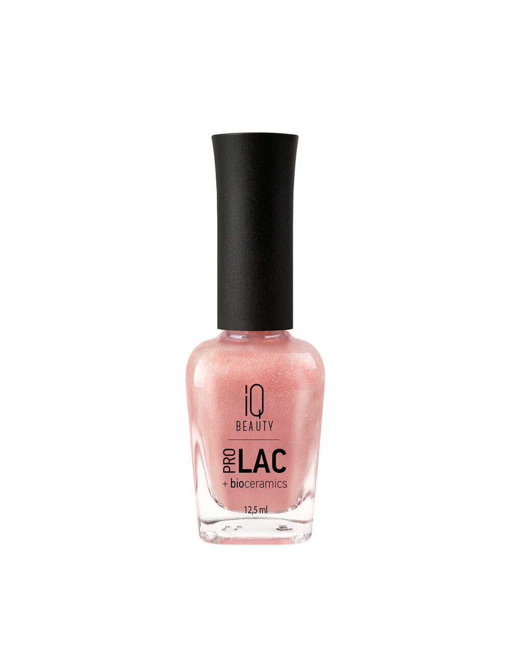 Лак для ногтей IQ Beauty PROLAC+bioceramics 064 Forever Young, с шиммером, 12.5 мл