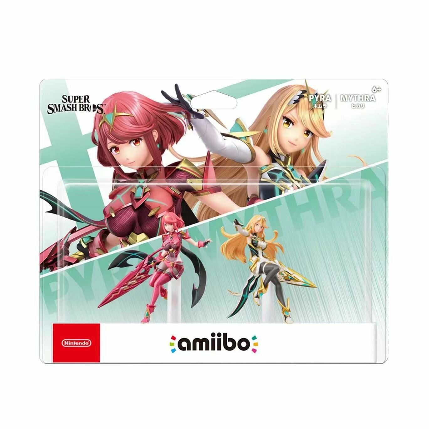 Фигурка Nintendo Amiibo Пира и Митра из Xenoblade, сериалы Super Smash Bros