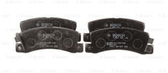 Дисковые тормозные колодки задние Bosch 0986461136 для Lexus, Toyota (4 шт.)