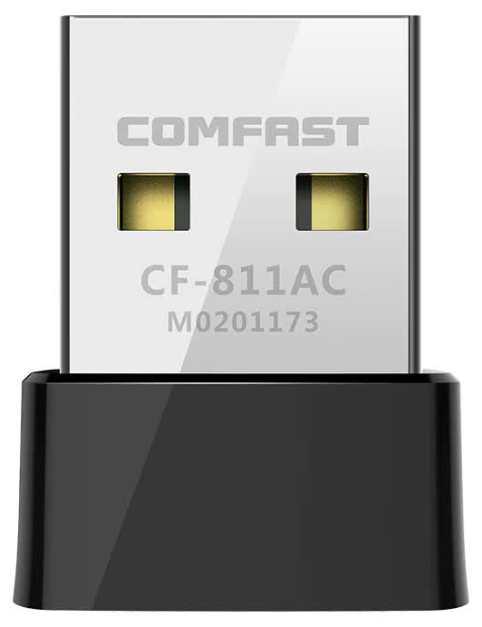 WiFi адаптер Comfast CF-811AC Black