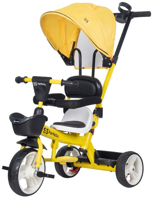 Детский трехколесный велосипед Farfello S-1703 (Желтый)